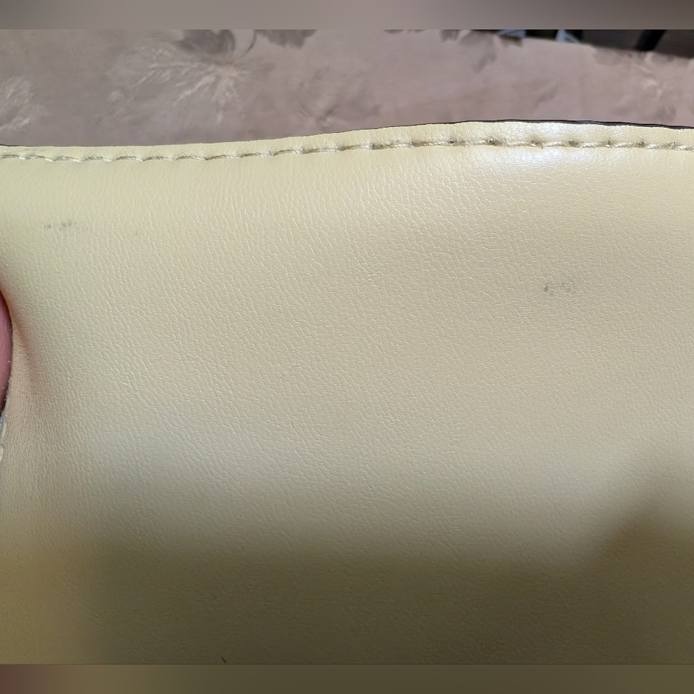 H&M Tan Faux Leather Tote Bag, Used - Picture 9 of 16